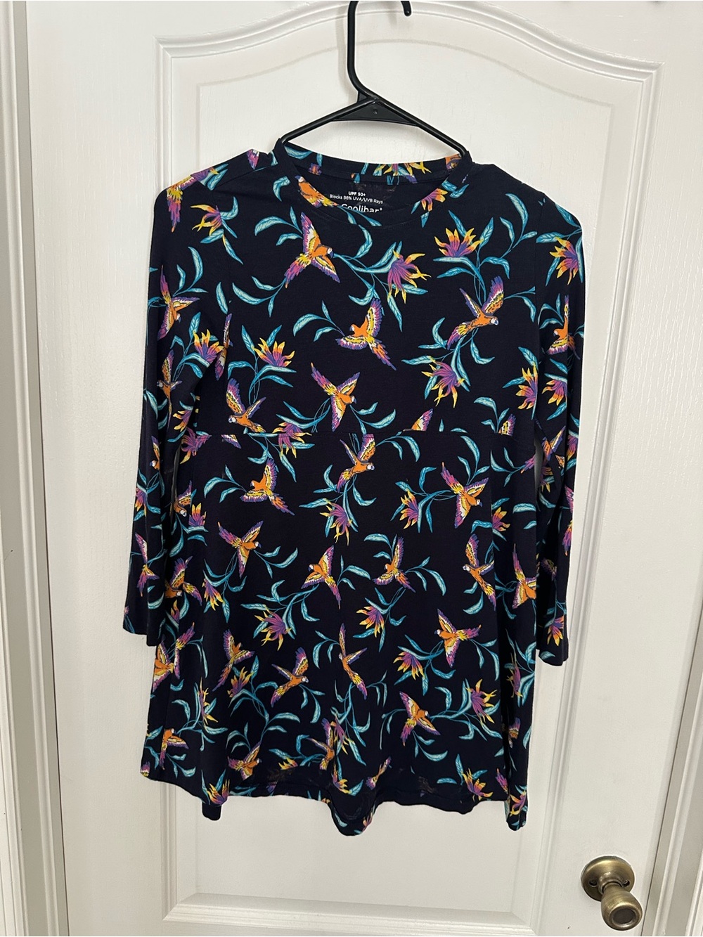 Coolibar Youth L Lincoln Road High Low Dress UPF 50+